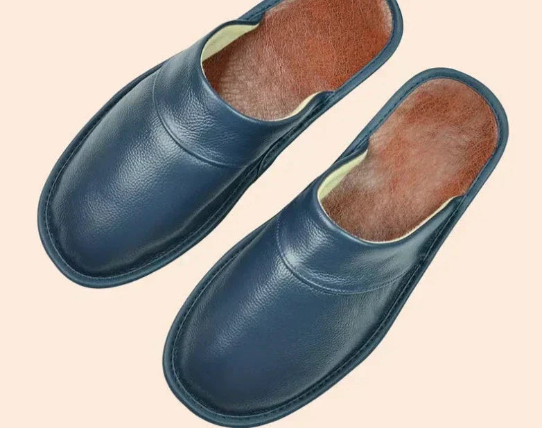 Leather Men's Slippers