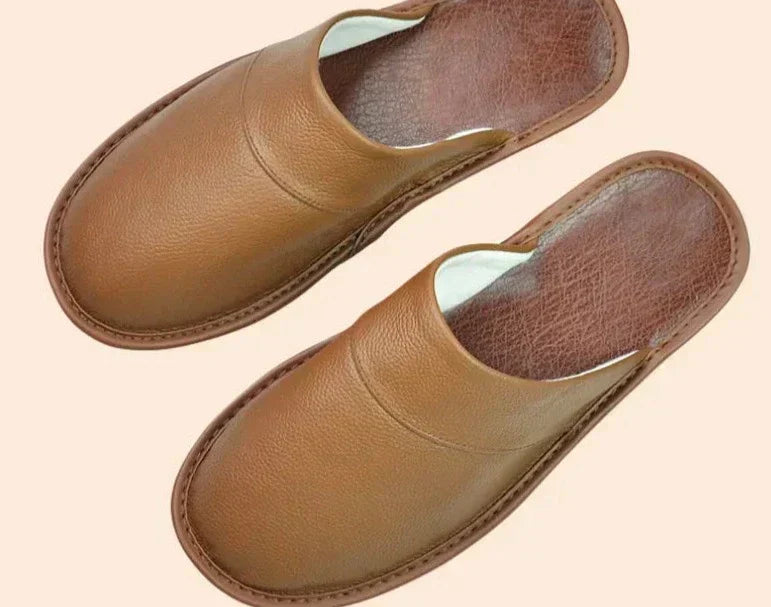 Leather Men's Slippers