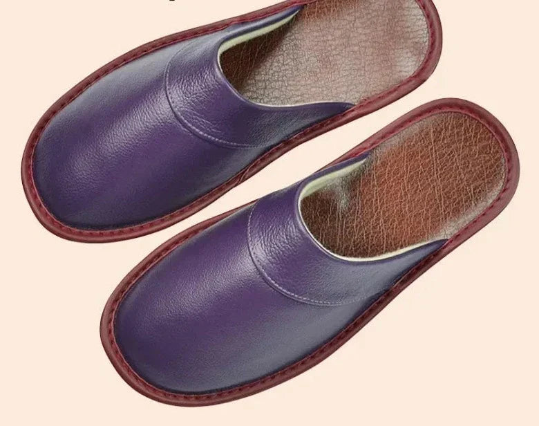 Leather Men's Slippers