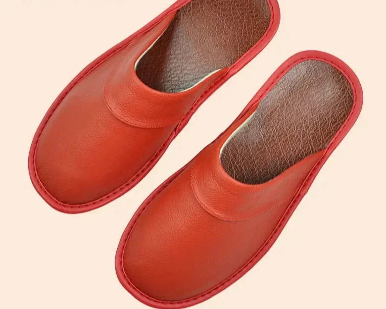 Leather Men's Slippers