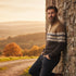 The Chatsworth Men's Quarter Zip Cotton Sweaters – Fair Isle Knit