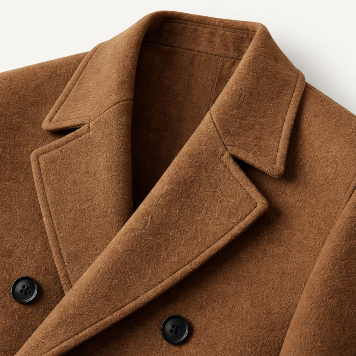 Men’s Elegant Long Double Breasted Trench Coat