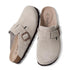 Men's Supportive Cork Clogs – Suede Buckle