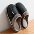 Men's Indoor Slippers – Fleece Lined Slip On
