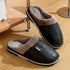 Men's Indoor Slippers – Fleece Lined Slip On