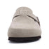 Men's Supportive Cork Clogs – Suede Buckle