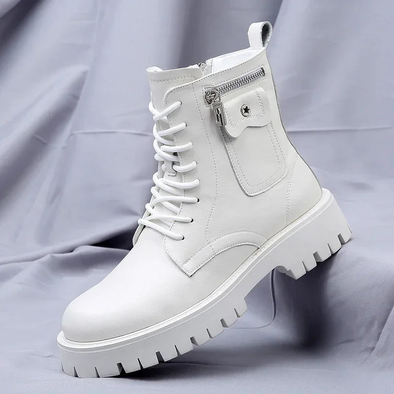 Men's Lug Sole Winter Boots – Lace Up