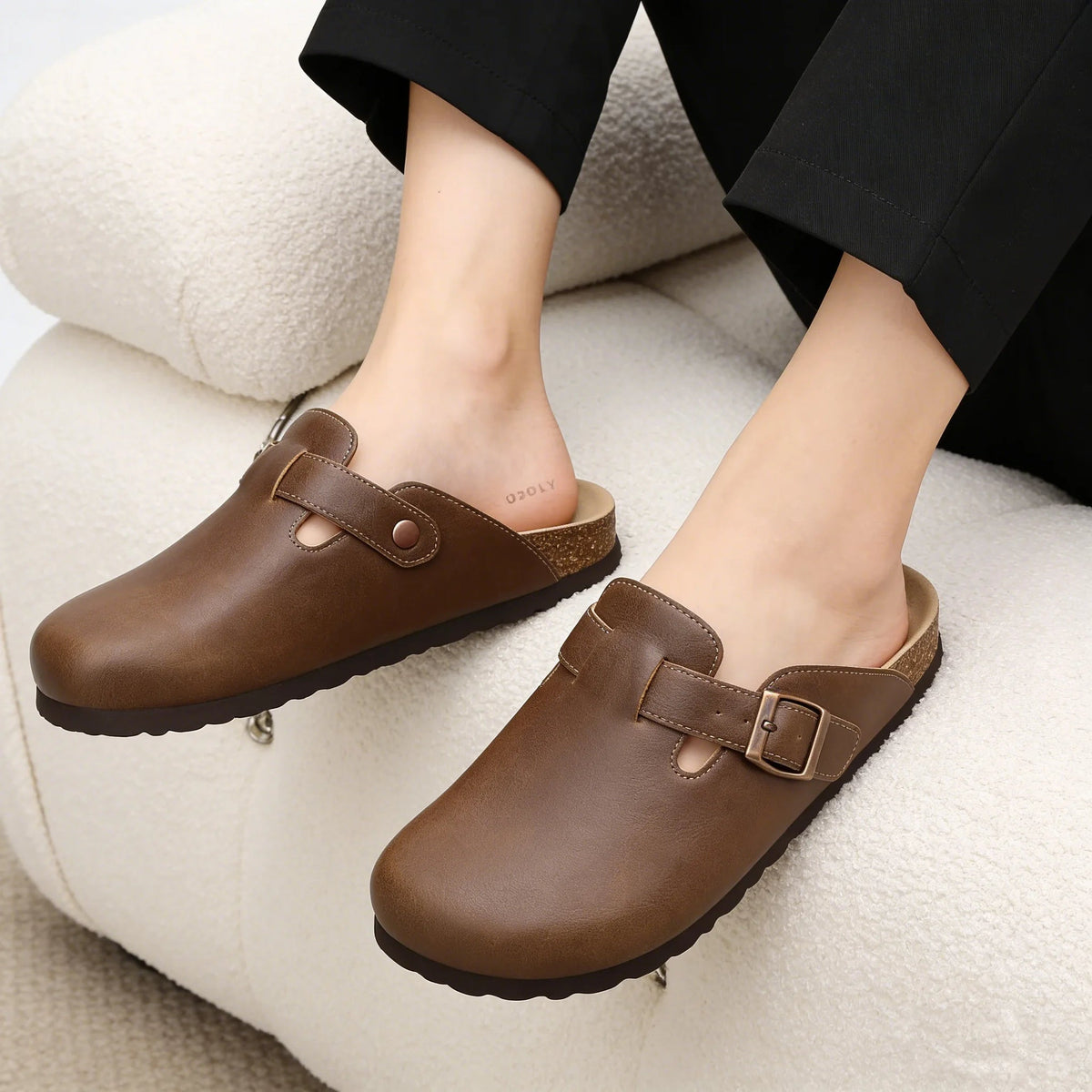 Men's Slip On Clogs – Closed Toe Smooth