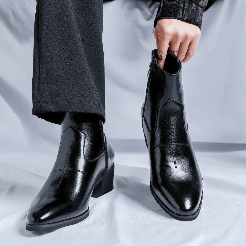 Men's Chelsea Boots – Stacked Heel