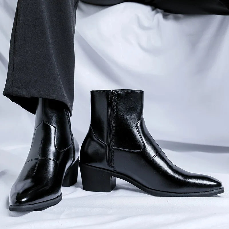 Men's Chelsea Boots – Stacked Heel
