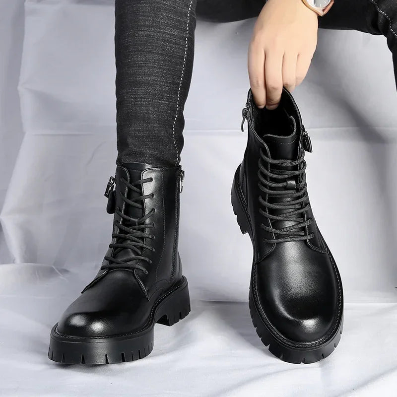 Men's Lug Sole Winter Boots – Lace Up
