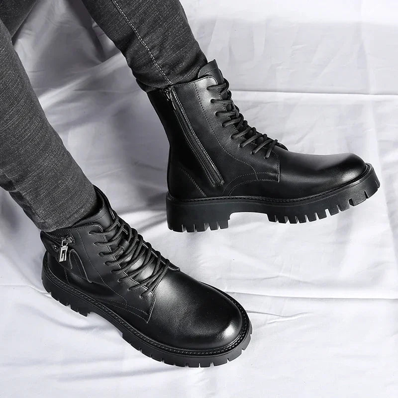 Men's Lug Sole Winter Boots – Lace Up