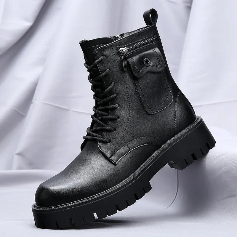 Men's Lug Sole Winter Boots – Lace Up