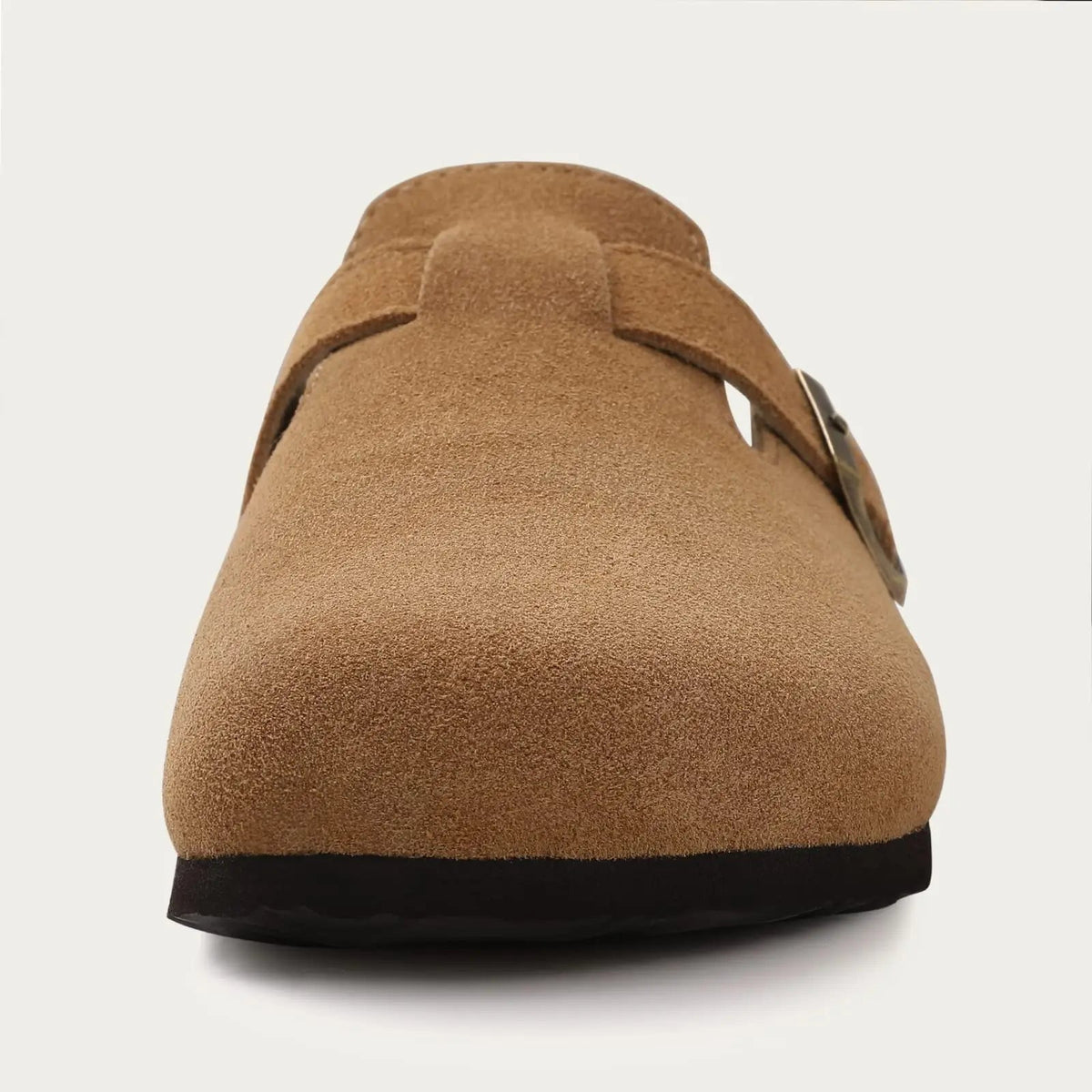Men's Comfort Clogs – Suede Adjustable Strap