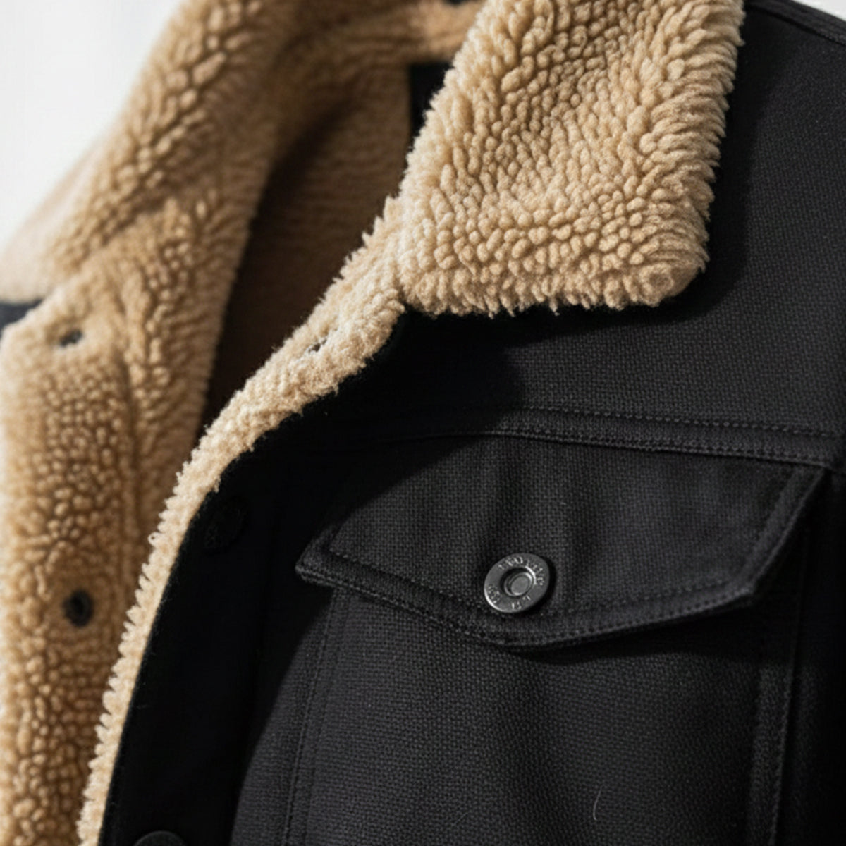 Warm Fleece Lined Winter Coat for Men