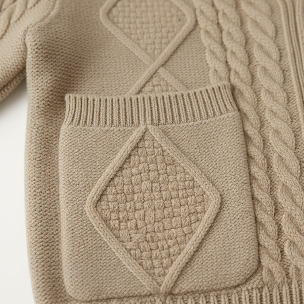 100% Cashmere Cardigan for Men