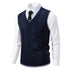 Men's Knit Vest – Cable Sleeveless Layer