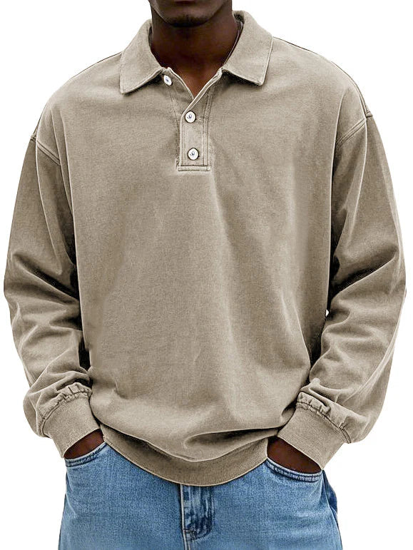 Long Sleeve Polo Shirt