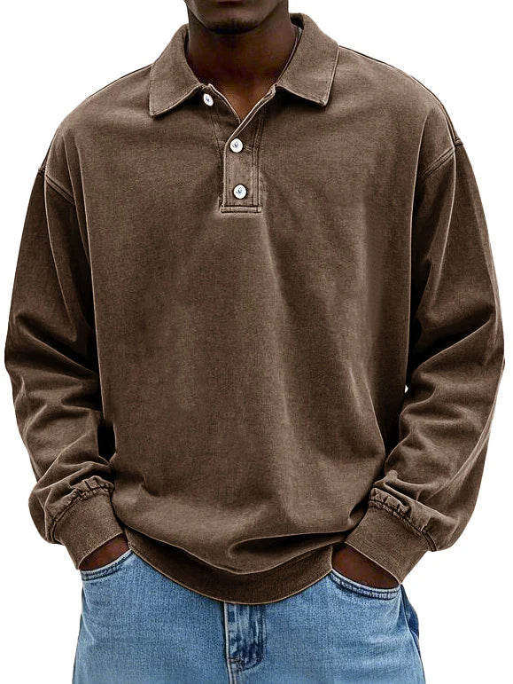 Long Sleeve Polo Shirt