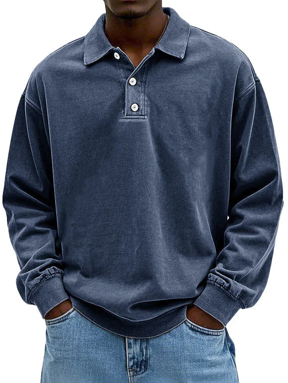 Long Sleeve Polo Shirt