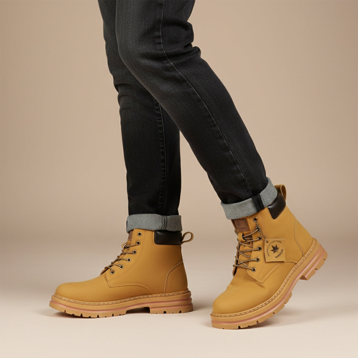 Men’s Cozy Fur Lined Insulated Snow Boots