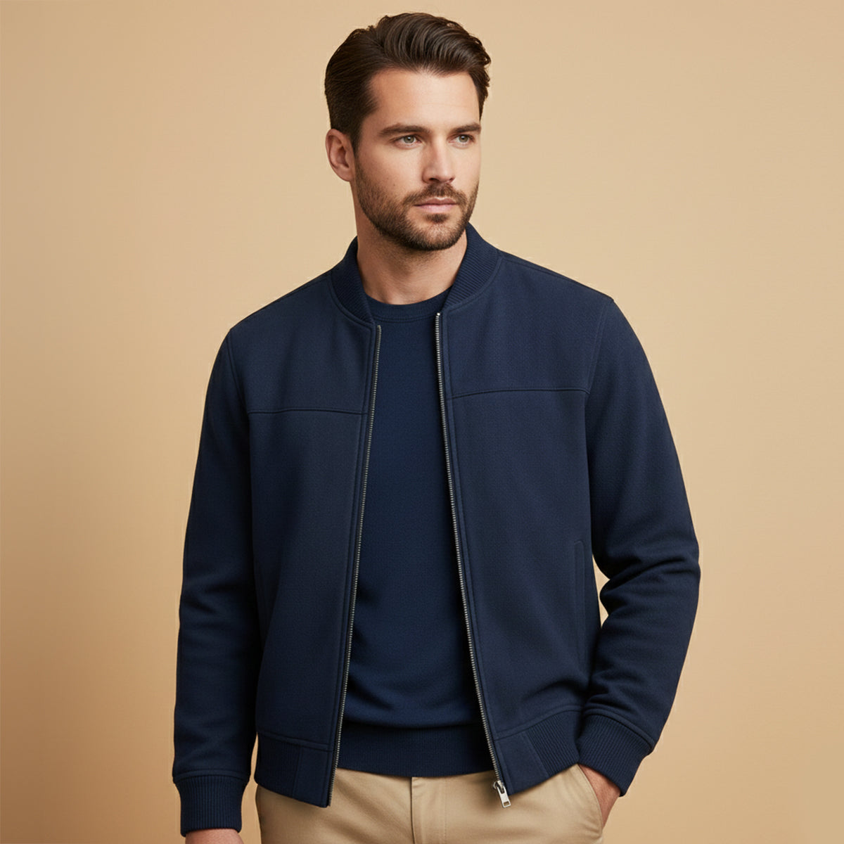 The Verona Elegant Suede Jacket for Men - 2026 Premium Autumn Design