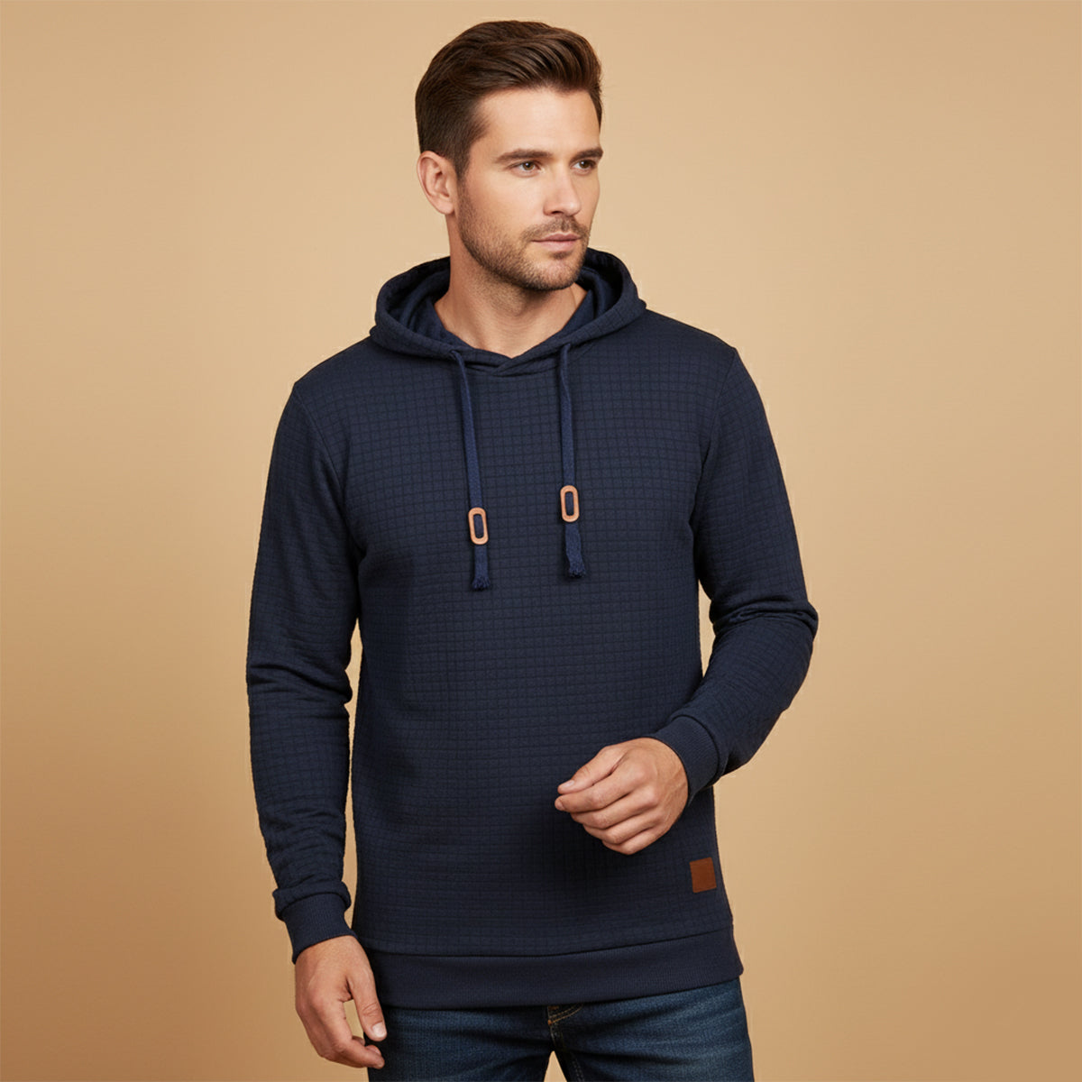 The Watford Men's Hooded Warm Knit Sweater