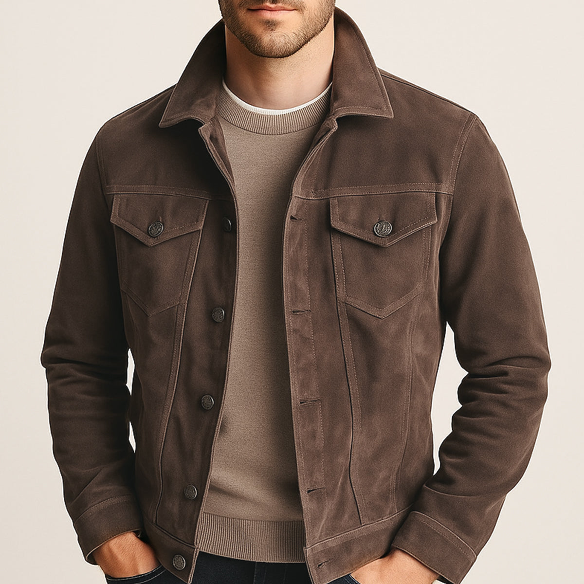 Cargo Jacket for Men — Lightweight Outdoor Style