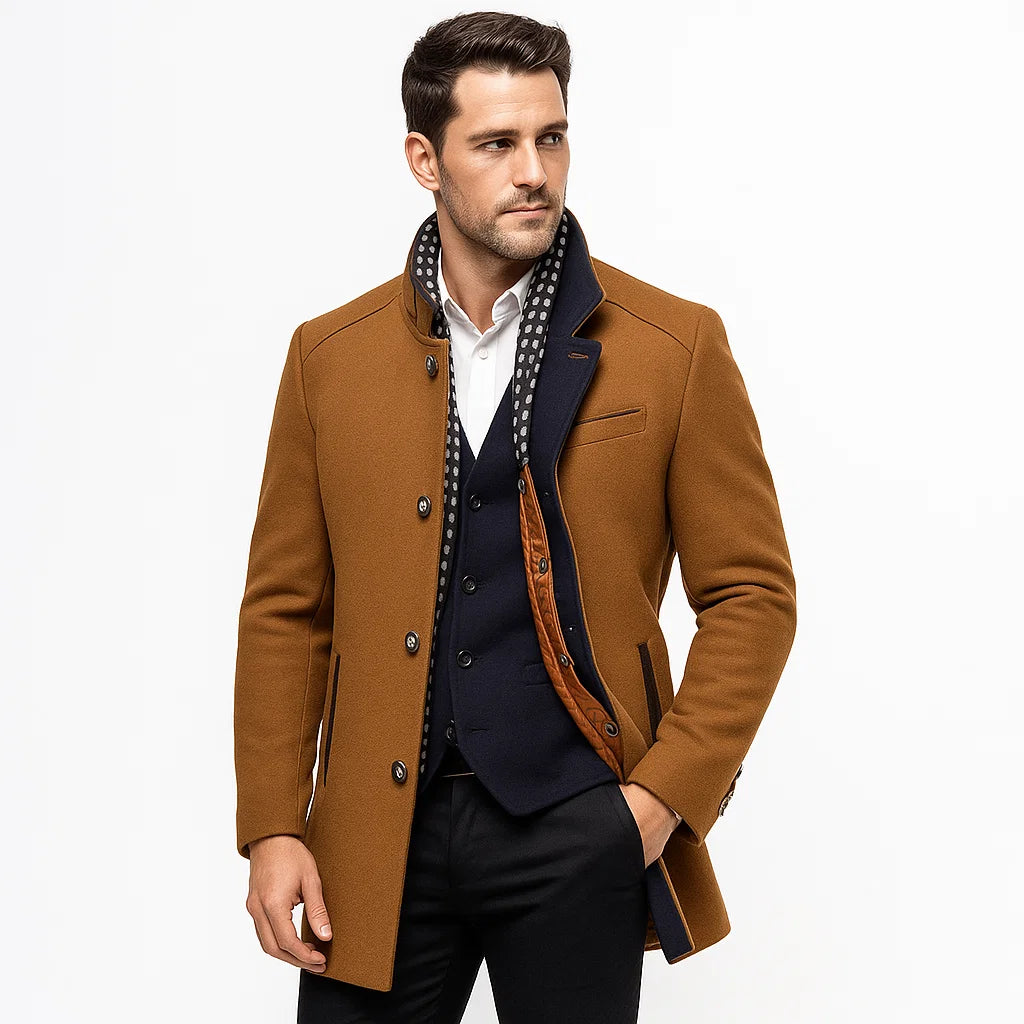 Men’s Multi-Layer Outerwear | Sophisticated