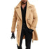 Men's Long Wool Winter Coat – Double Breasted