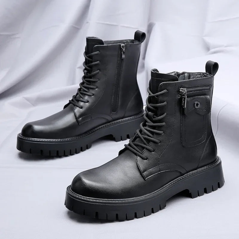 Men's Lug Sole Winter Boots – Lace Up