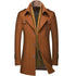 Men's Car Coat – Wool Blend Mid Length